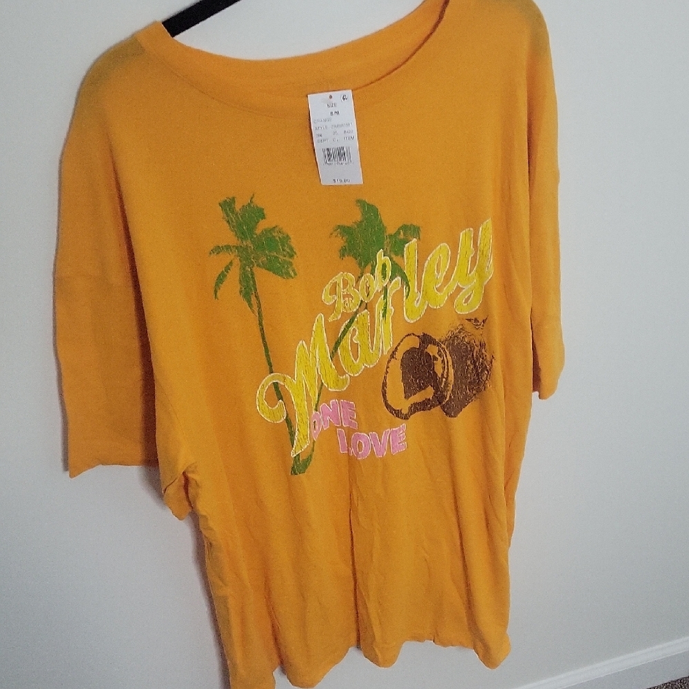 Zion Rootswear Bob Marley One Love Tee - Picture 2 of 5